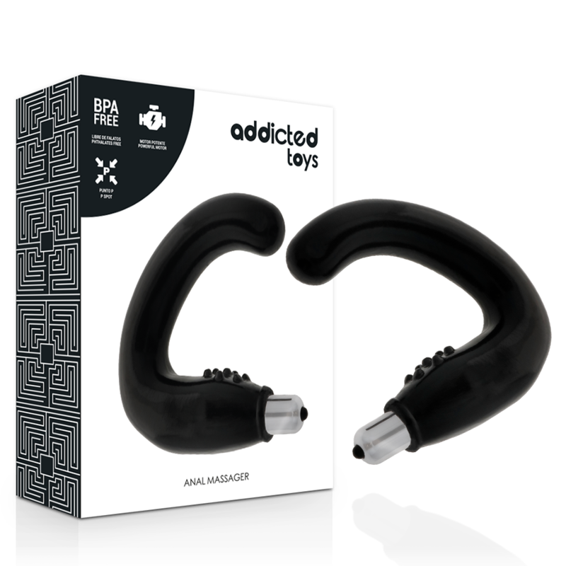ADDICTED TOYS - ESTIMULADOR ANAL PRETO