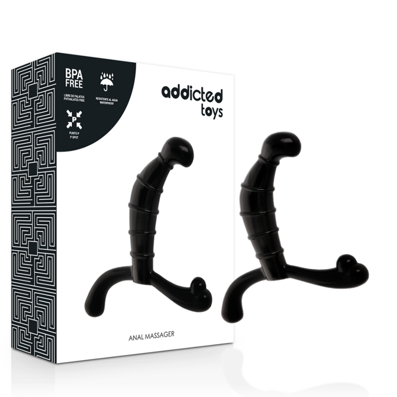 Addicted Toys - Próstata Anal Prazer Preto