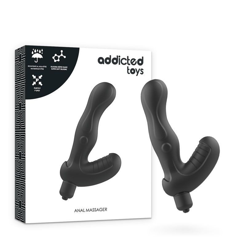 ADDICTED TOYS - ESTIMULADOR ANAL PRÓSTATA EM SILICONE P-SPOT VIBE