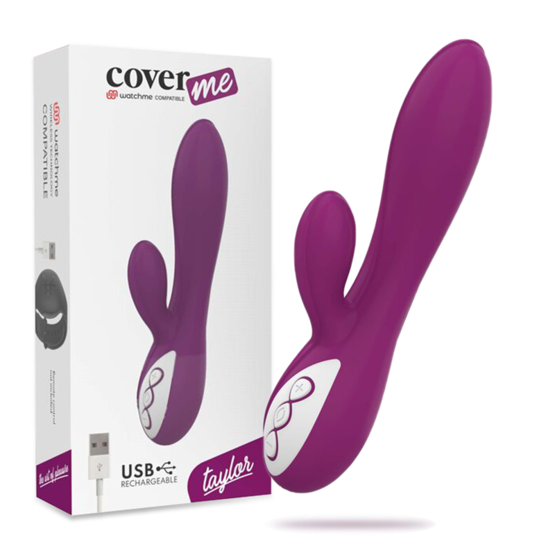Coverme - Vibrador Taylor Compatível Com A Tecnologia Watchme Wireless