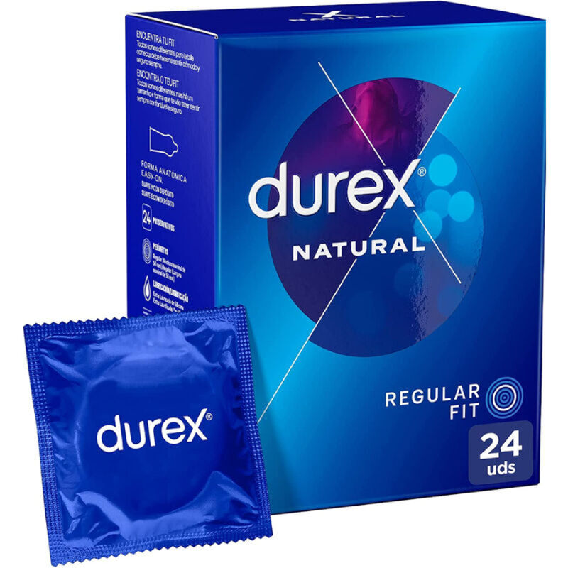 DUREX - NATURAL PLUS 24 UNIDADES - Sex Shop Sexy