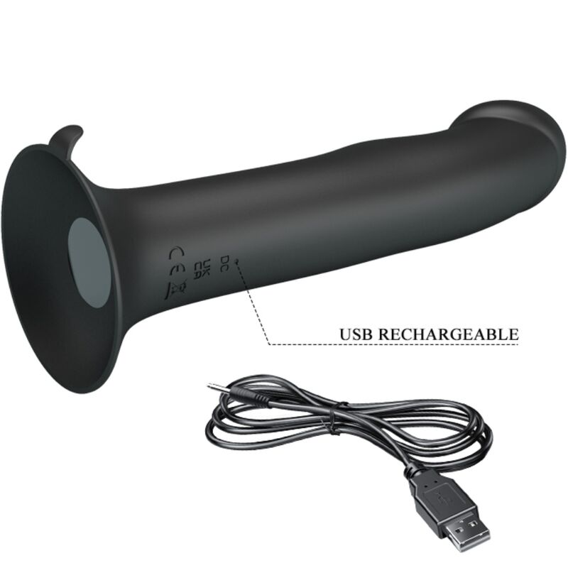 PRETTY LOVE - MURRAY VIBRADOR COM ONDAS ESTIMULADORAS DE CLITÓRIS PRETO