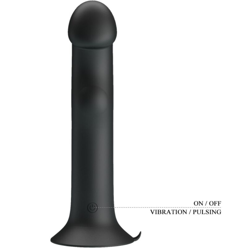PRETTY LOVE - MURRAY VIBRADOR COM ONDAS ESTIMULADORAS DE CLITÓRIS PRETO