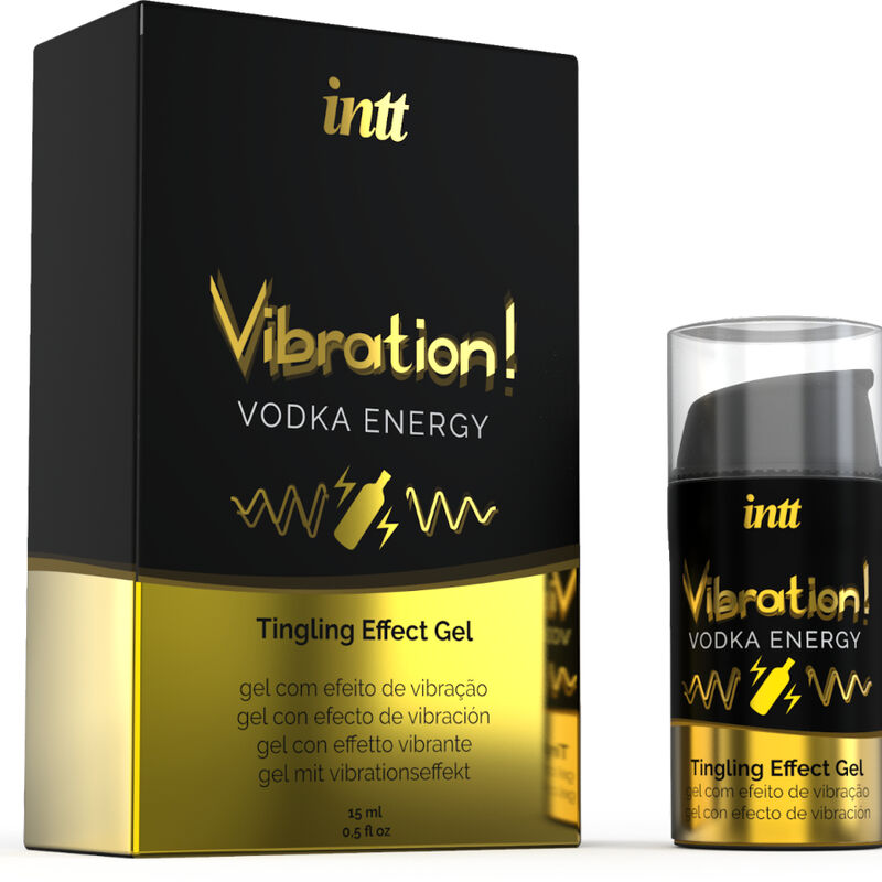 INTT - POTENTE ESTIMULANTE ÍNTIMO GEL VIBRADOR LÍQUIDO VODKA 15 ML