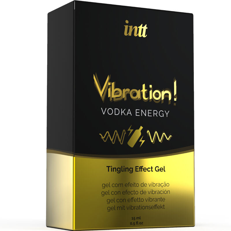 INTT - POTENTE ESTIMULANTE ÍNTIMO GEL VIBRADOR LÍQUIDO VODKA 15 ML