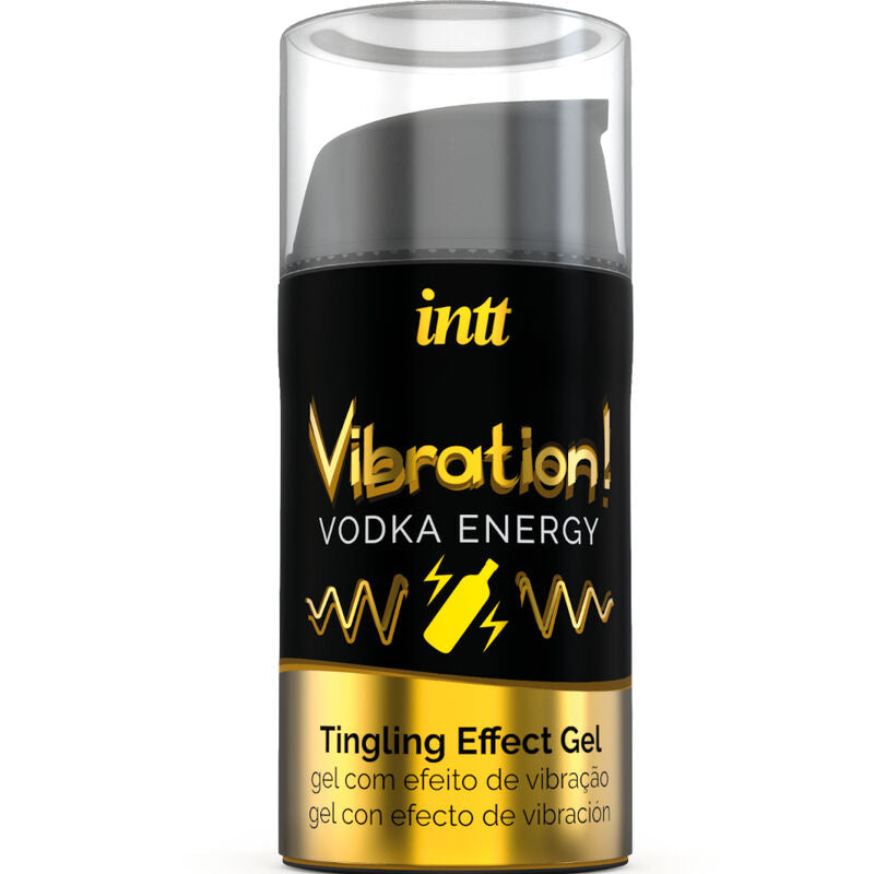 INTT - POTENTE ESTIMULANTE ÍNTIMO GEL VIBRADOR LÍQUIDO VODKA 15 ML