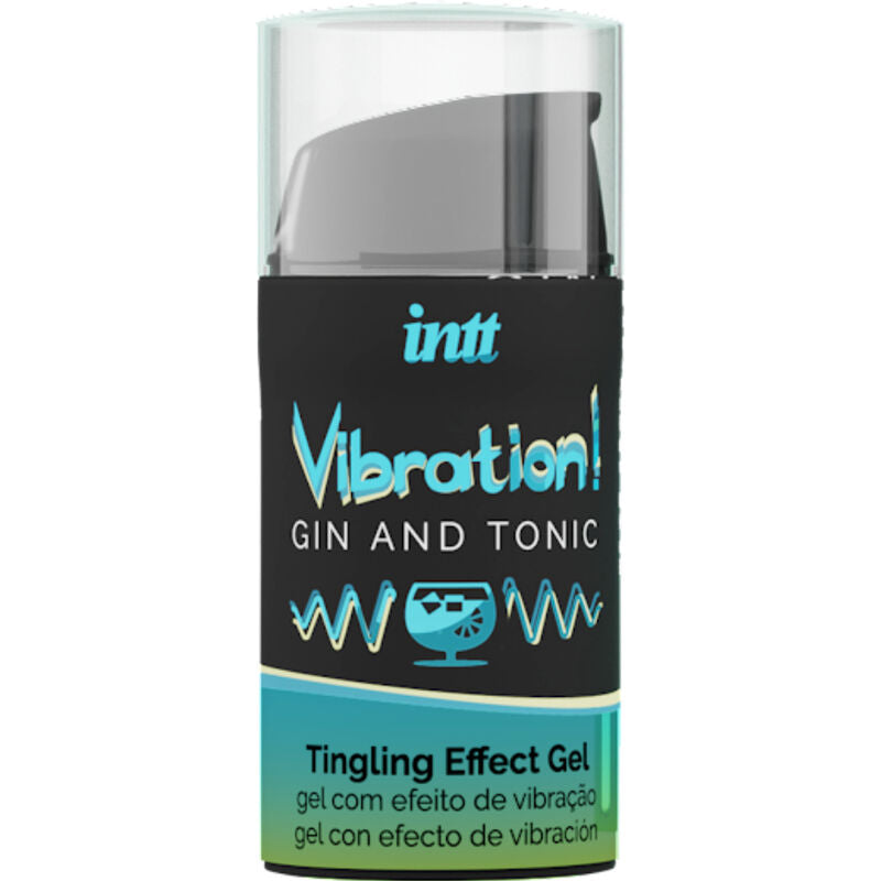 INTT - POTENTE ESTIMULANTE ÍNTIMO GEL VIBRADOR LÍQUIDO GIN & TONIC 15 ML