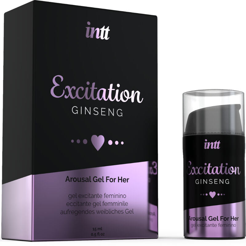 INTT LUBRICANTS - GEL ESTIMULANTE E EXCITANTE ÍNTIMO CALOR ACTIVADOR DESEJO SEXUAL
