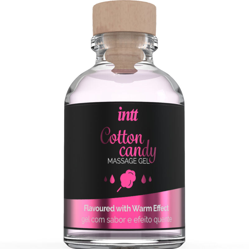 Intt Massage & Oral Sex - Gel De Massagem Com Sabor Algodão Doce E Efeito Aquecente