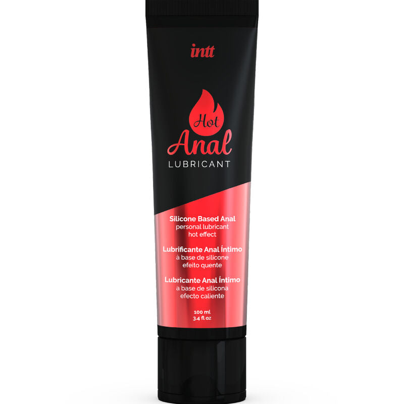 INTT LUBRICANTS - LUBRIFICANTE ANAL ÍNTIMO BASE SILICONE E EFEITO CALOR