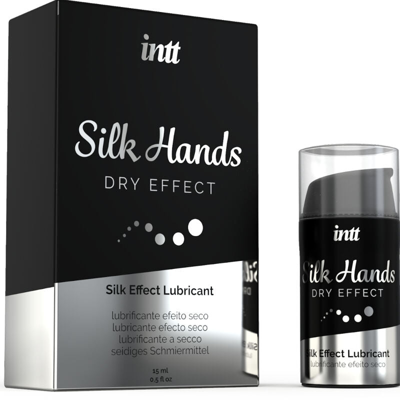 INTT LUBRICANTS - SILK HANDS LUBRIFICANTE FÓRMULA CONCENTRADA DE SILICONE 15 ML