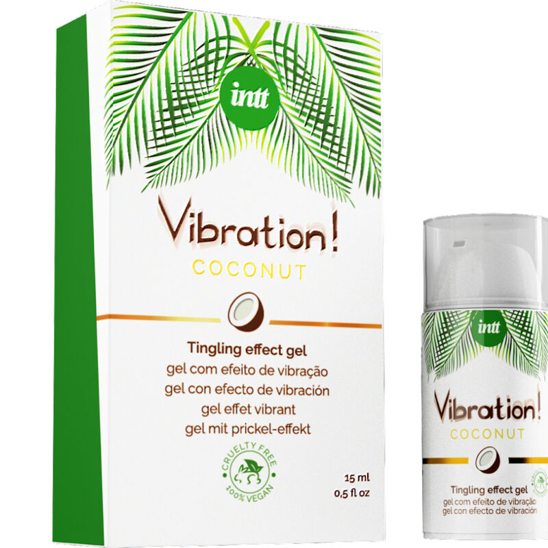 INTT - VIBRATION GEL POTENTE ESTIMULANTE VEGANO VIBRADOR LÍQUIDO
