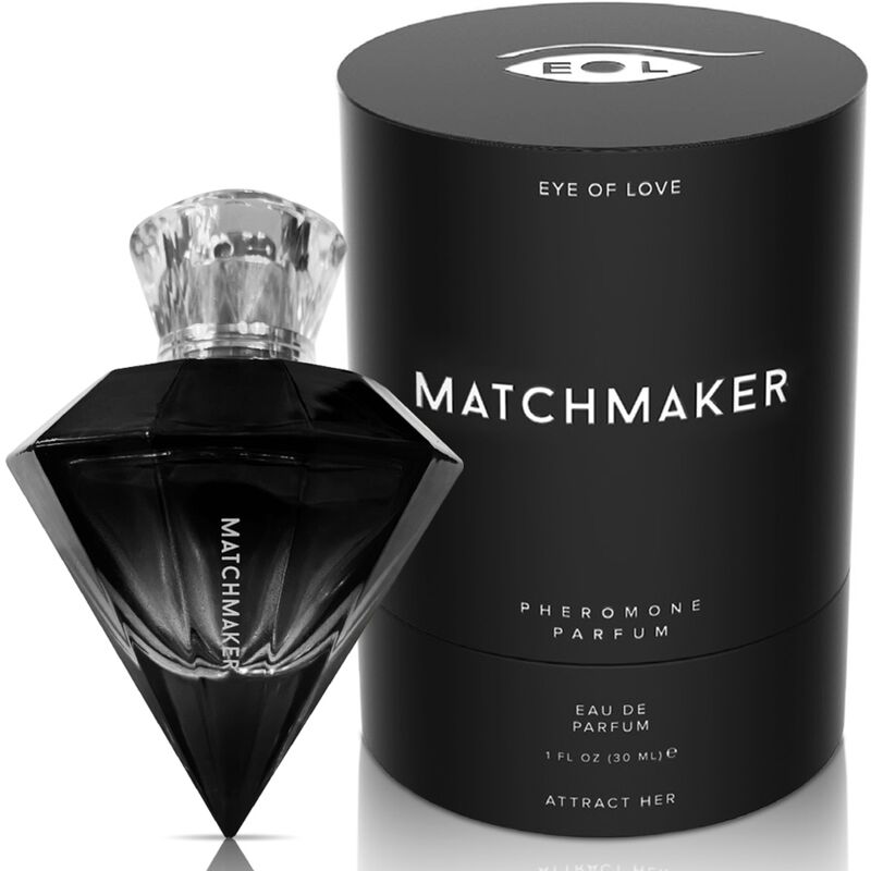 PERFUME DE FEROMONAS EYE OF LOVE - MATCHMAKER BLACK DIAMOND ATRAELA 30 ML