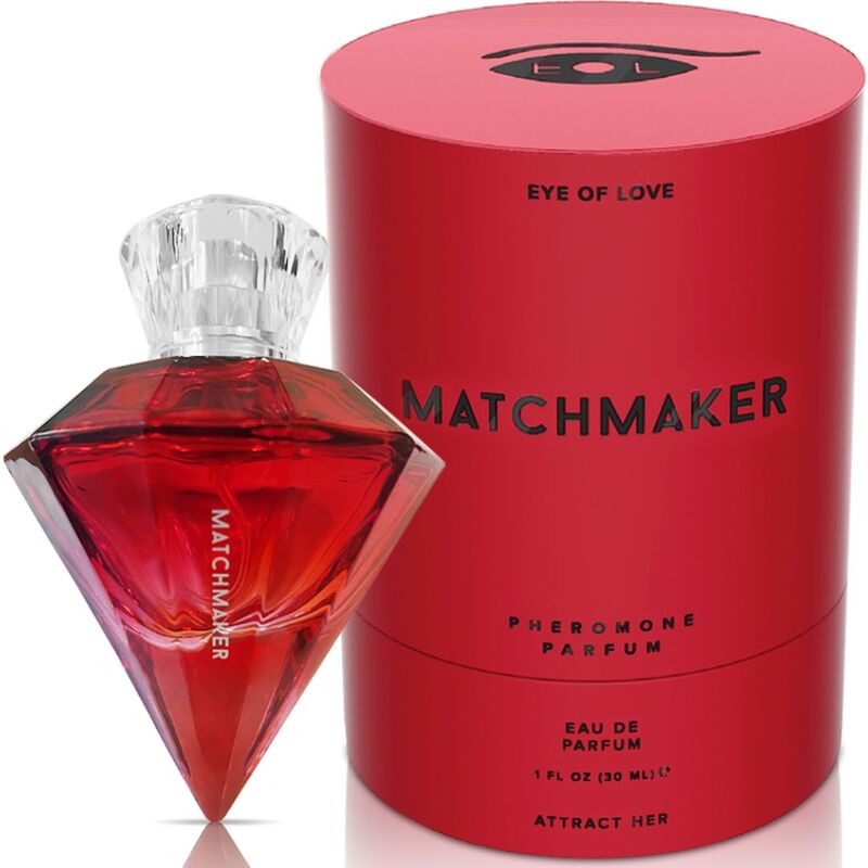 EYE OF LOVE - MATCHMAKER RED DIAMOND LGBTQ PERFUME COM FEROMONAS PARA ELA 30 ML