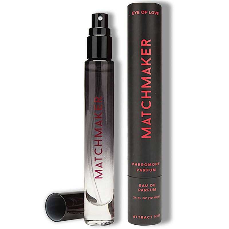 EYE OF LOVE - MATCHMAKER BLACK DIAMOND LGBTQ PERFUME COM FEROMONAS PARA ELE 10 ML