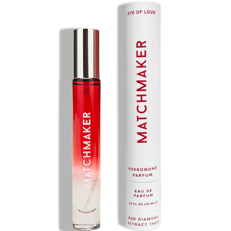 OJO DE AMOR - PERFUME DE DIAMANTE VERMELHO MATCHMAKER ATTRACT THEM 10 ML