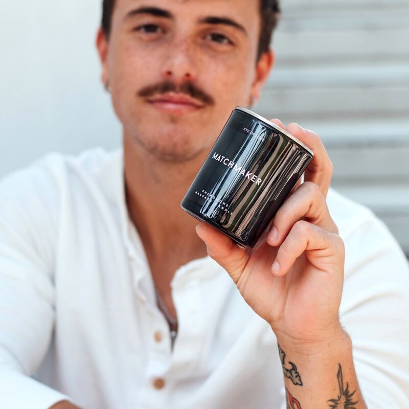 EYE OF LOVE - MATCHMAKER BLACK DIAMOND VELA DE MASSAGEM PARA ELE 150 ML