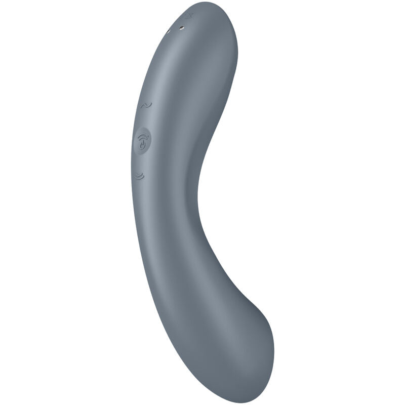 SATISFYER - CURVE TRINITY 1 AIR PULSE VIBRAÇÃO VERMELHO
