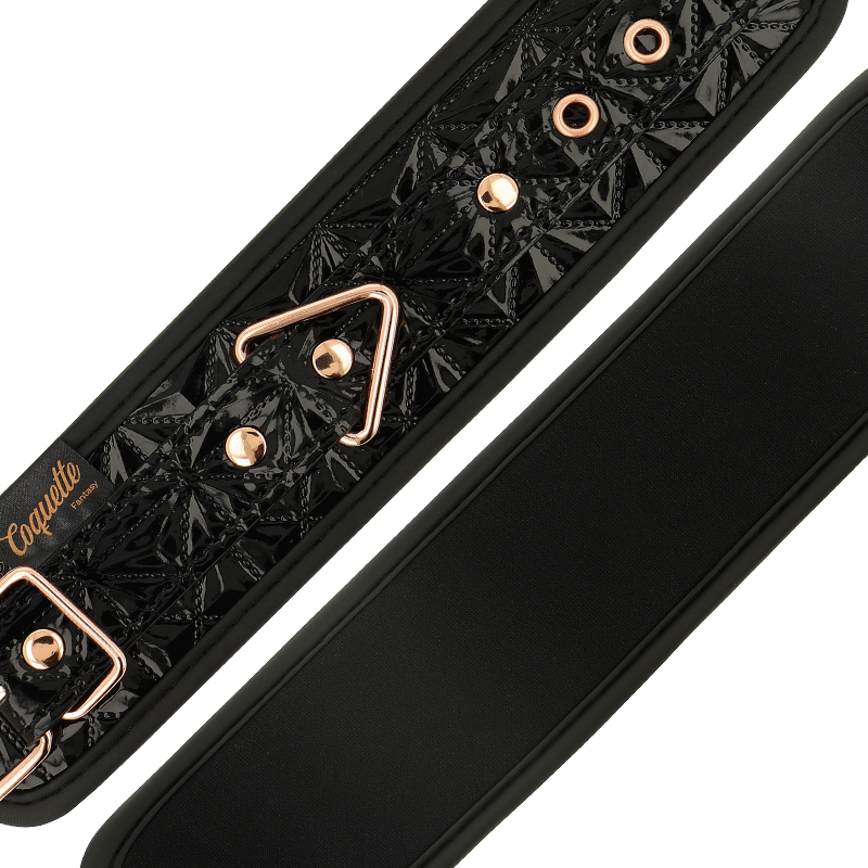COQUETTE CHIC DESIRE - BLACK EDITION ALGEMAS PARA MÃOS COM FORRO EM NEOPRENO