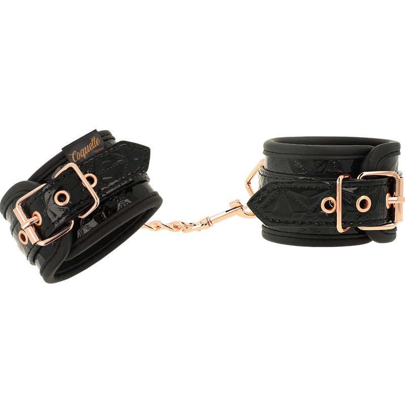 COQUETTE CHIC DESIRE - BLACK EDITION ALGEMAS PARA MÃOS COM FORRO EM NEOPRENO