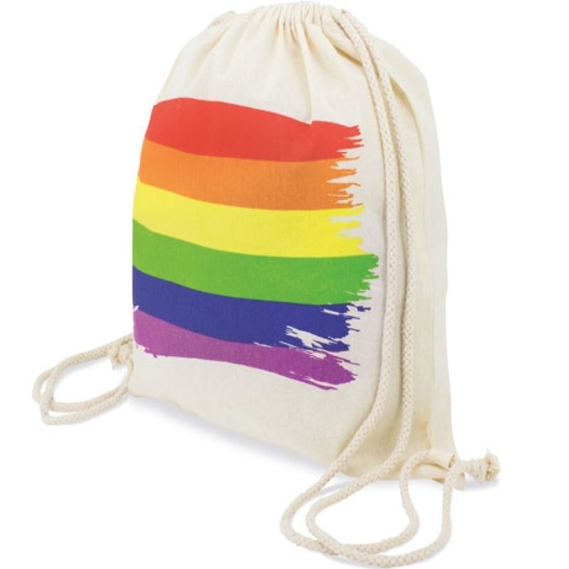 PRIDE - MOCHILA EM ALGODÃO BANDEIRA LGBT