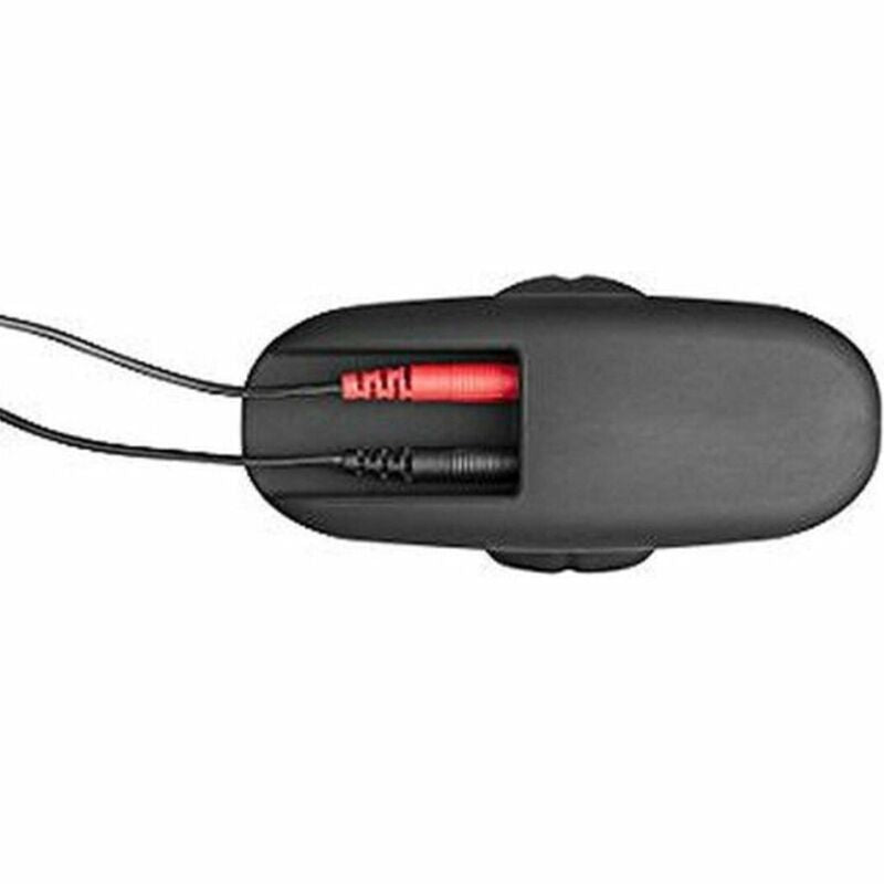 ELECTRASTIM - PLUG ANAL EM SILICONE ROCKER BUTT TAM. L