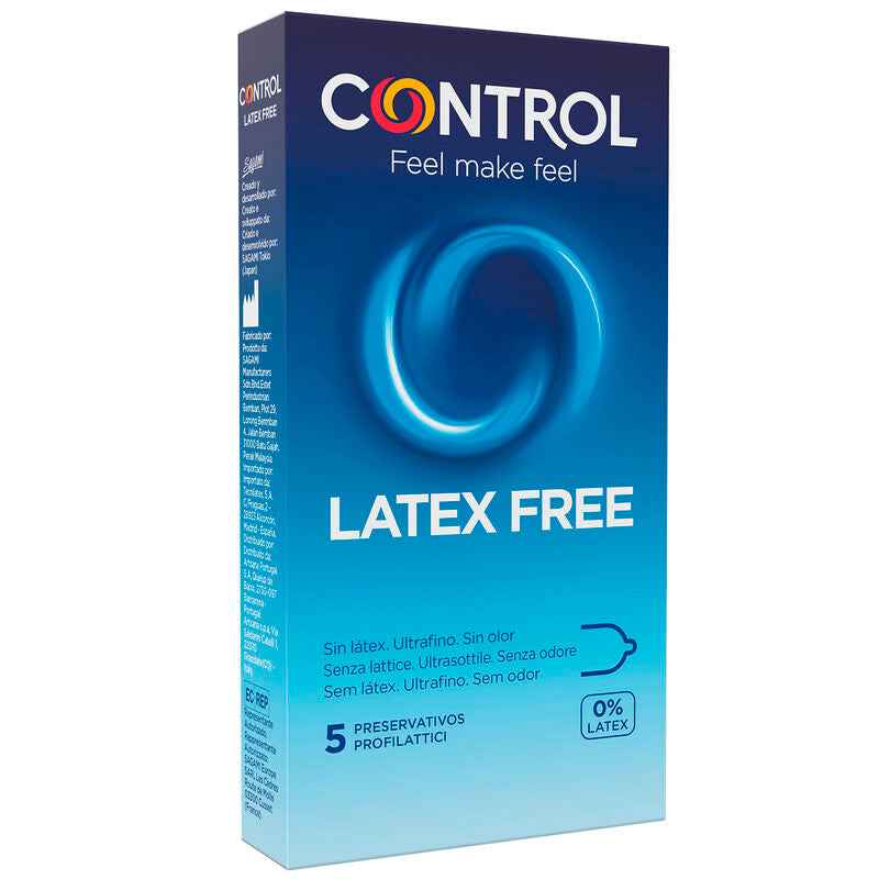 CONTROL - FREE SEM LÁTEX PRESERVATIVOS 5 UNIDADES