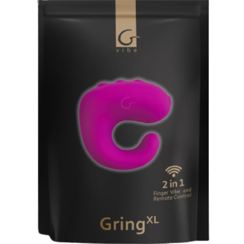 G-VIBE - FUN TOYS GRING ANEL VIBRADOR XL SWEET FRAMBOESA