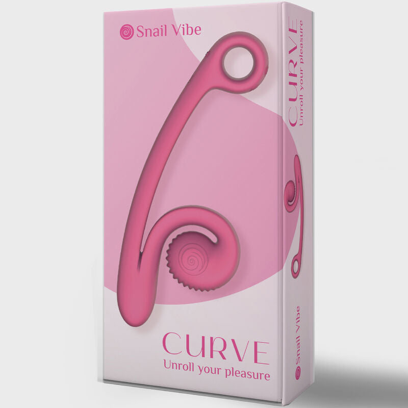 SNAIL VIBE - VIBRADOR CURVE LARANJA