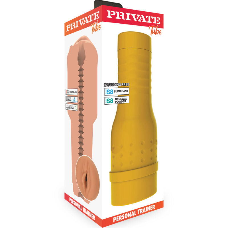 PRIVATE - PERSONAL TRAINER MASTURBATOR WITH LUBRICANT
