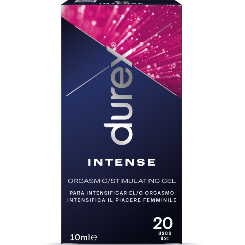 DUREX - GEL LUBRIFICANTE INTENSE ORGASMIC 10 ML - Sex Shop Sexy