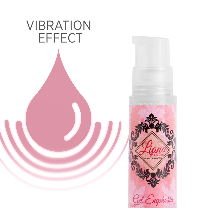 LIONA BY MOMA - VIBRADOR LÍQUIDO EUPHORIA GEL 6 ML - Sex Shop Sexy