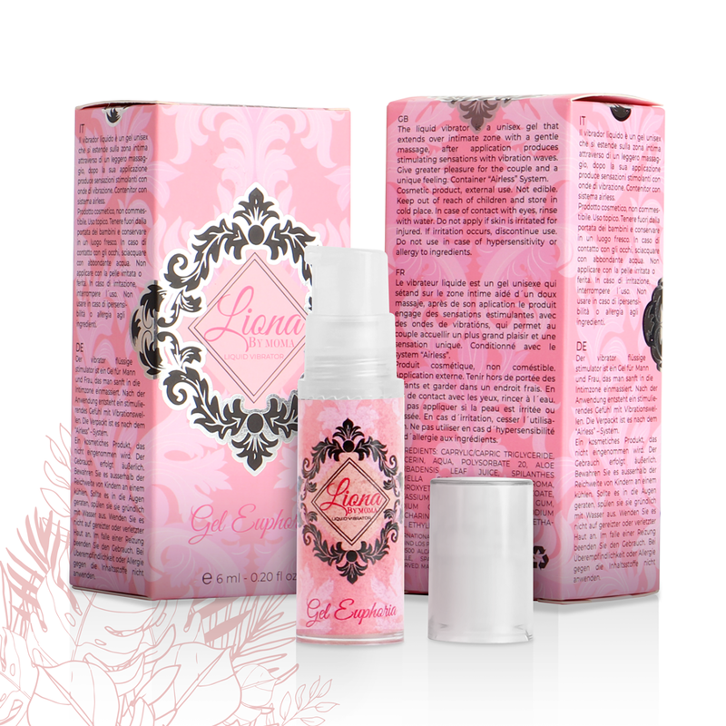 LIONA BY MOMA - VIBRADOR LÍQUIDO EUPHORIA GEL 6 ML - Sex Shop Sexy