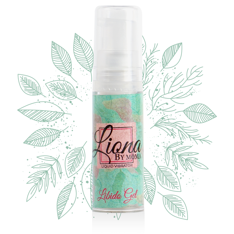 LIONA BY MOMA - VIBRADOR LÍQUIDO LIBIDO GEL 6 ML - Sex Shop Sexy