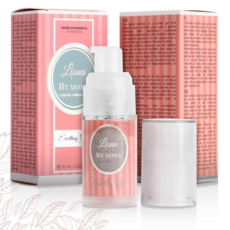 LIONA BY MOMA - VIBRADOR LÍQUIDO EXCITING GEL 15 ML