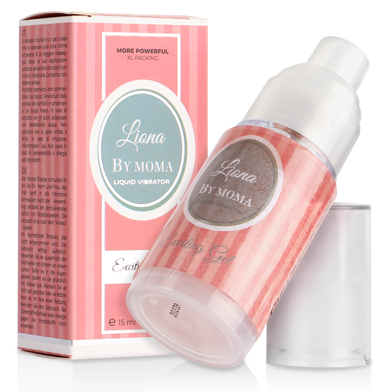 LIONA BY MOMA - VIBRADOR LÍQUIDO EXCITING GEL 15 ML