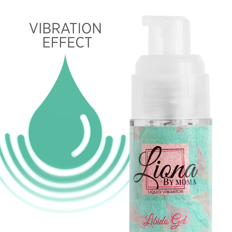 LIONA BY MOMA - VIBRADOR LÍQUIDO LIBIDO GEL 15 ML