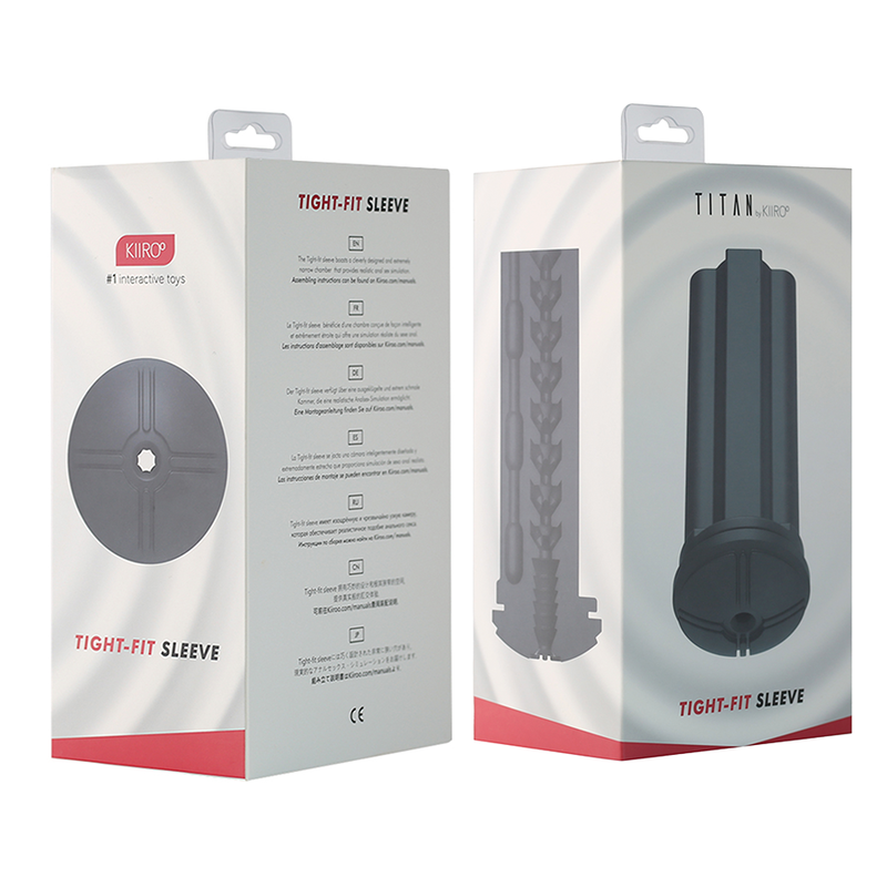 KIIROO - TITAN CAPA MASTURBADOR ANAL AJUSTE MÁXIMO