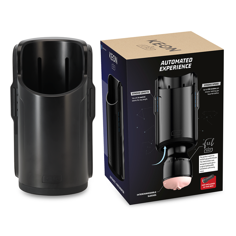 KIIROO - KEON + FEEL NICOLETTE SHEA STROKER + LUBRIFICANTE AQUA QUALITY 50 ML