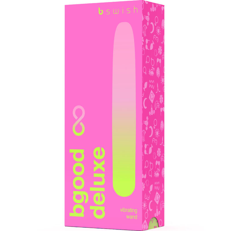 B SWISH - BGOOD INFINITE DELUXE VIBRADOR RECARREGÁVEL EM SILICONE ROSA