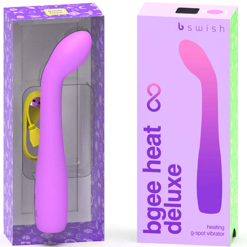 B SWISH - BGEE HEAT INFINITE DELUXE VIBRADOR RECARREGÁVEL EM SILICONE LAVANDA