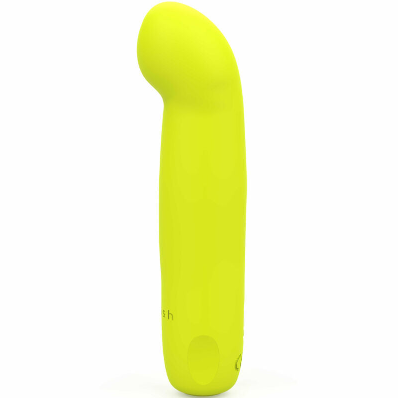 B SWISH - BCUTE CURVE INFINITE CLASSIC VIBRADOR RECARREGÁVEL EM SILICONE AMARELO