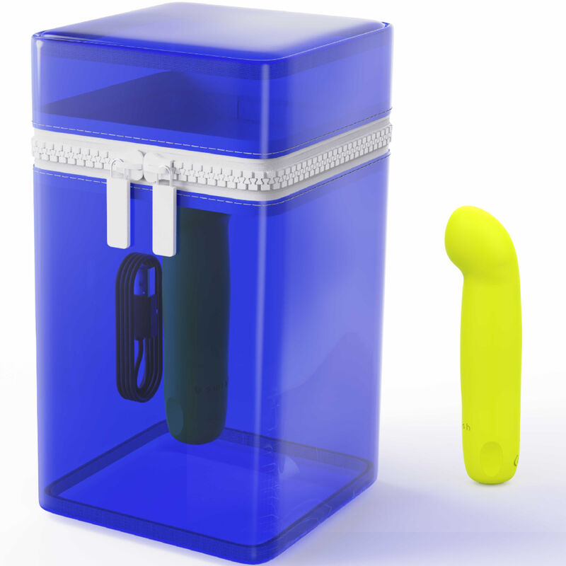 B SWISH - BCUTE CURVE INFINITE CLASSIC EDIÇÃO LIMITADA VIBRADOR RECARREGÁVEL EM SILICONE AMARELO