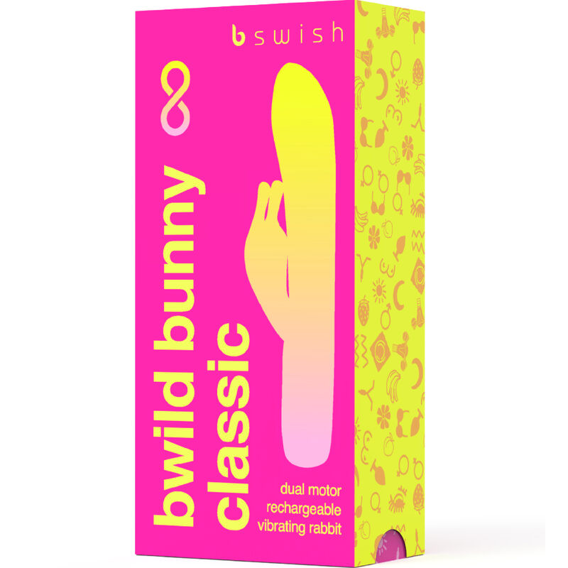 B SWISH - BWILD BUNNY INFINITE CLASSIC VIBRADOR RECARREGÁVEL EM SILICONE ROSA
