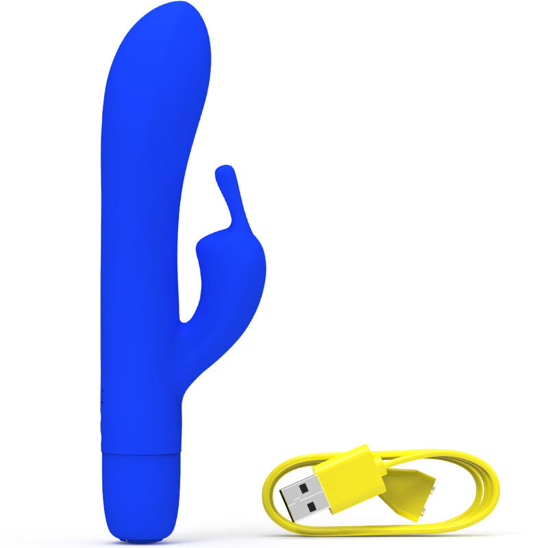 B SWISH - BWILD BUNNY INFINITE CLASSIC VIBRADOR RECARREGÁVEL EM SILICONE AZUL