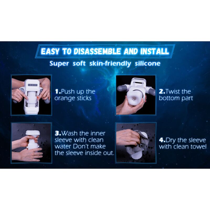 GAME CUP - MASTURBADOR DE VIBRAÇÃO DE IMPULSO COM FUNÇÃO DE AQUECIMENTO E SUPORTE MÓVEL - PRETO