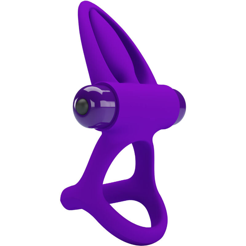 PRETTY LOVE - ANEL VIBRADOR 10 VIBRAÇÕES EM SILICONE VIOLETA