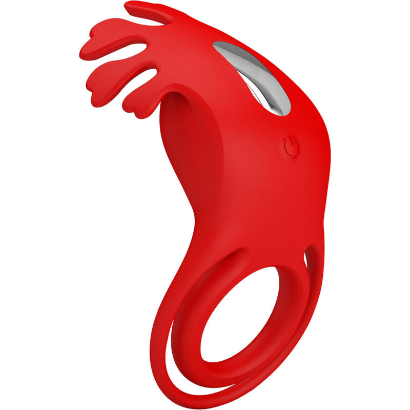 PRETTY LOVE - RUBEN ANEL VIBRADOR 7 VIBRAÇÕES EM SILICONE VERMELHO