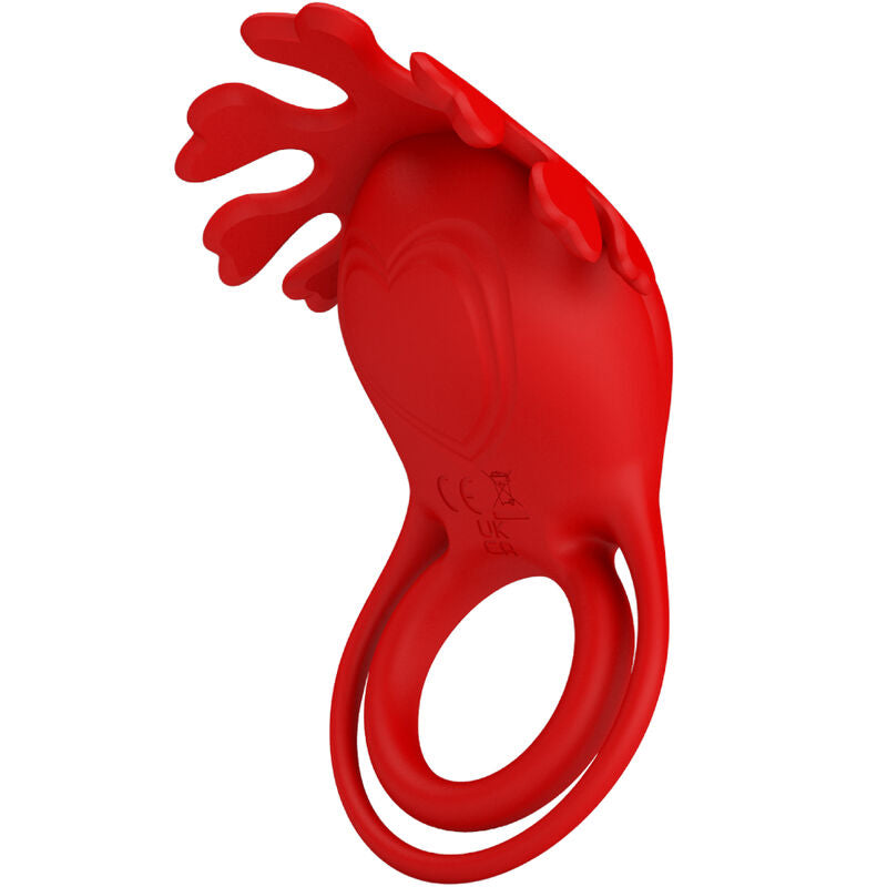 PRETTY LOVE - RUBEN ANEL VIBRADOR 7 VIBRAÇÕES EM SILICONE VERMELHO