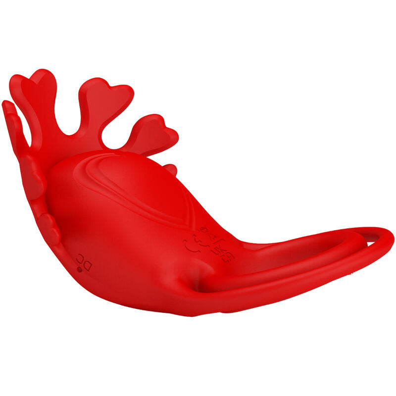 PRETTY LOVE - RUBEN ANEL VIBRADOR 7 VIBRAÇÕES EM SILICONE VERMELHO
